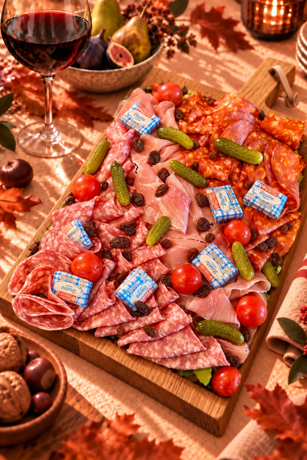 Planche Charcuterie pour 10 Personnes
