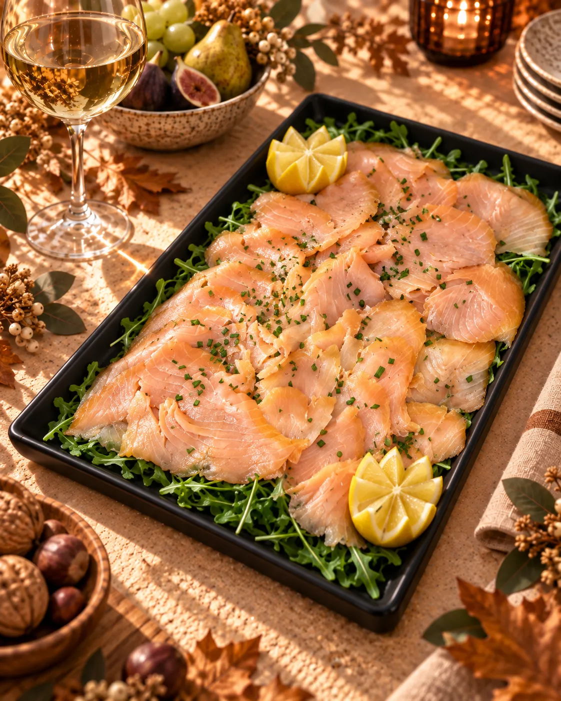 Plateau Saumon fumé 10 personnes